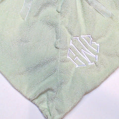 BLOOPER KIDS: Monogrammed Baby Terry Burp Cloth