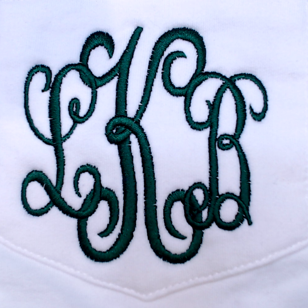 BLOOPER CLOTHING: Monogrammed Crewneck Sweatshirt