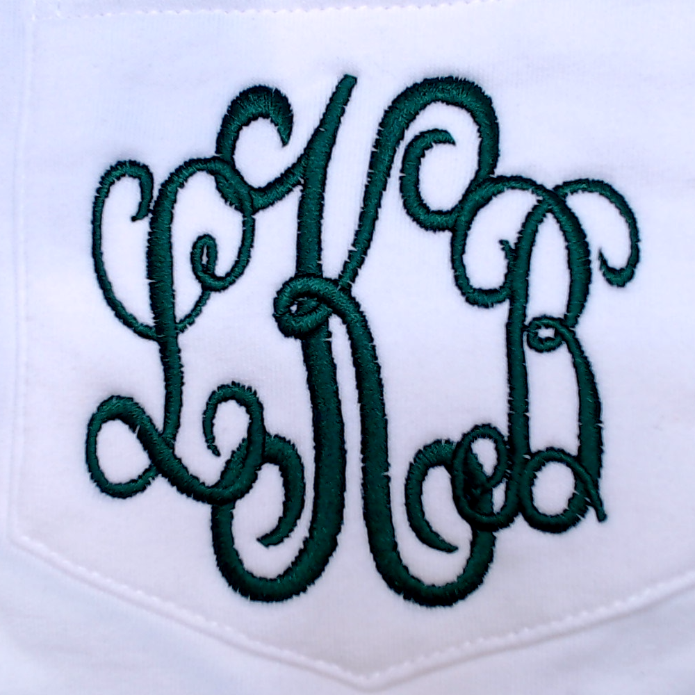 BLOOPER CLOTHING: Monogrammed Crewneck Sweatshirt
