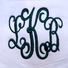BLOOPER CLOTHING: Monogrammed Crewneck Sweatshirt