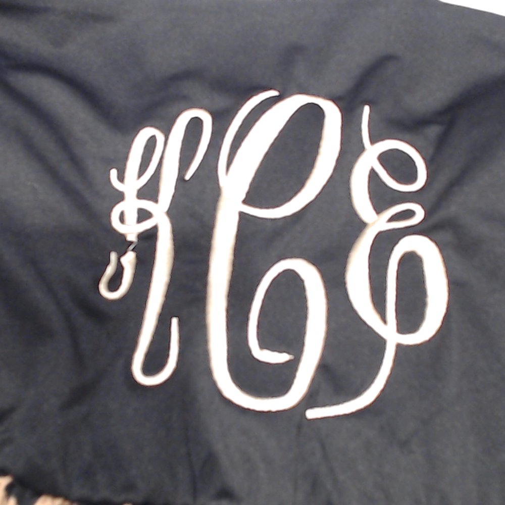 BLOOPER SWIM: Monogrammed Beach Cover Up