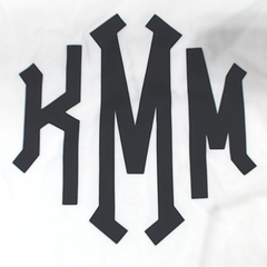 BLOOPER KIDS: Monogrammed Kids Raglan Shirt