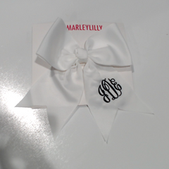 BLOOPER KIDS: Monogrammed Girls Hair Bow