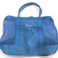 BLOOPER BAG: Monogrammed Structured Mesh Tote