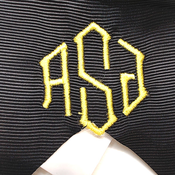 BLOOPER KIDS: Monogrammed Girls Hair Bow