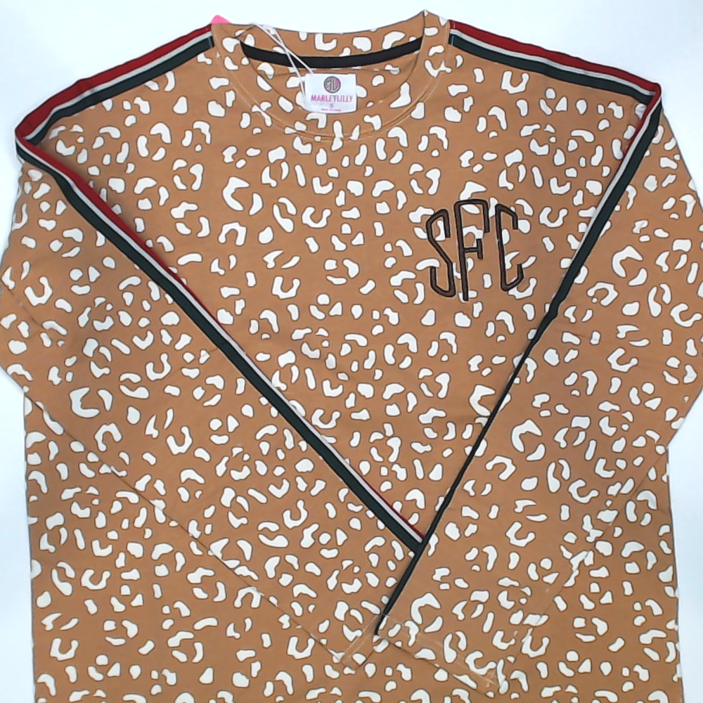 BLOOPER CLOTHING: Monogrammed Lightweight Sweatshirt