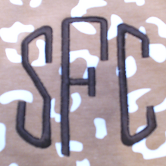 BLOOPER CLOTHING: Monogrammed Lightweight Sweatshirt