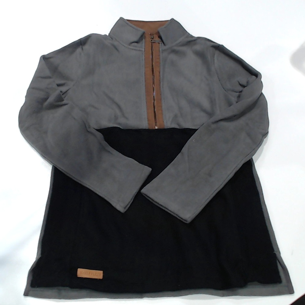 BLOOPER CLOTHING: BLANK Colorblock Fleece Pullover