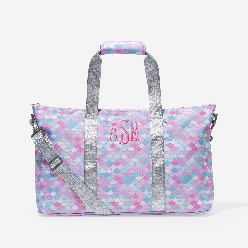 Monogrammed Kids Weekend Bag in Mermaid Magic 2026