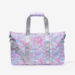 Monogrammed Kids Weekend Bag in Mermaid Magic 2026