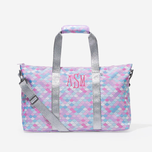Monogrammed Kids Weekend Bag in Mermaid Magic 2026