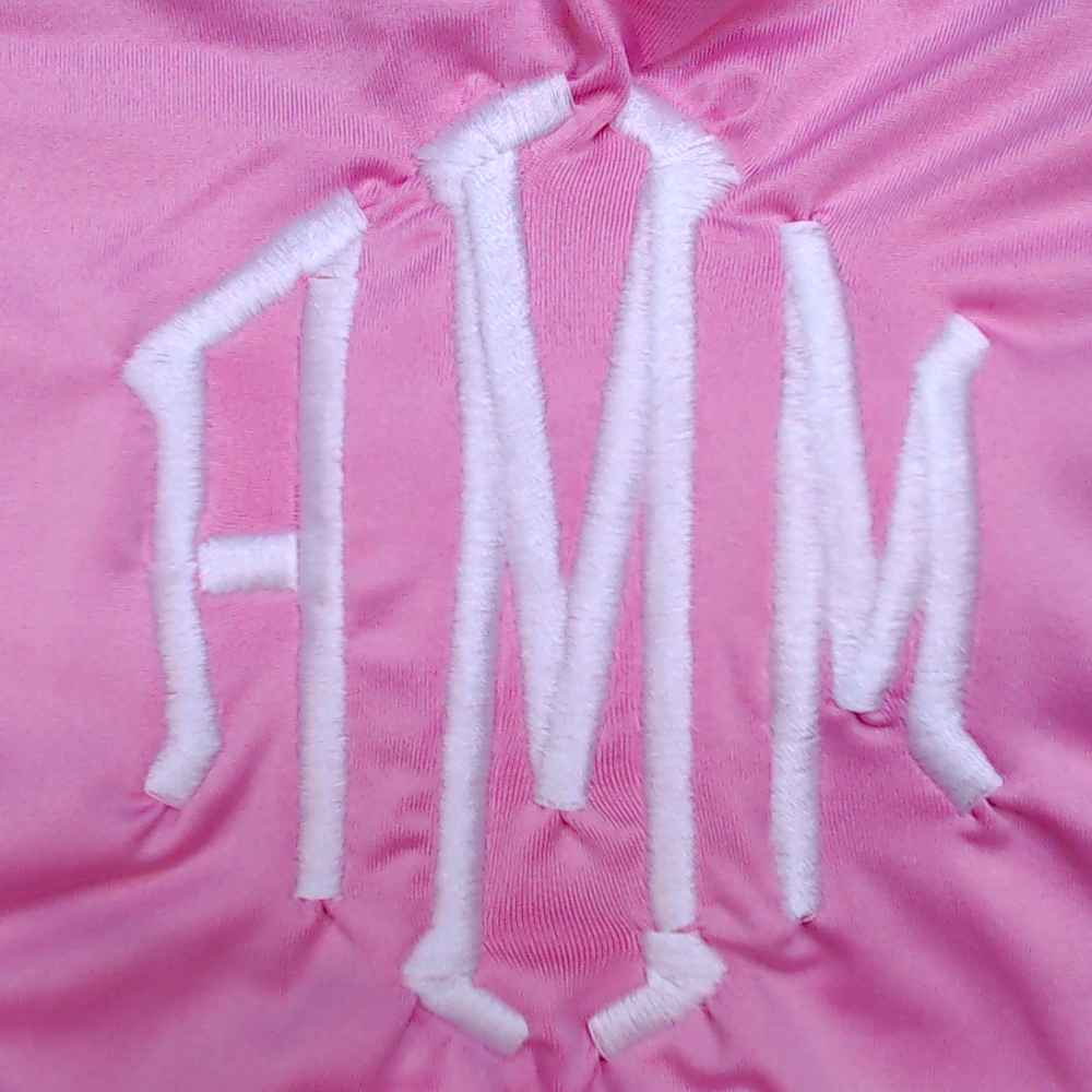 BLOOPER SWIM: Monogrammed Beach Cover Up