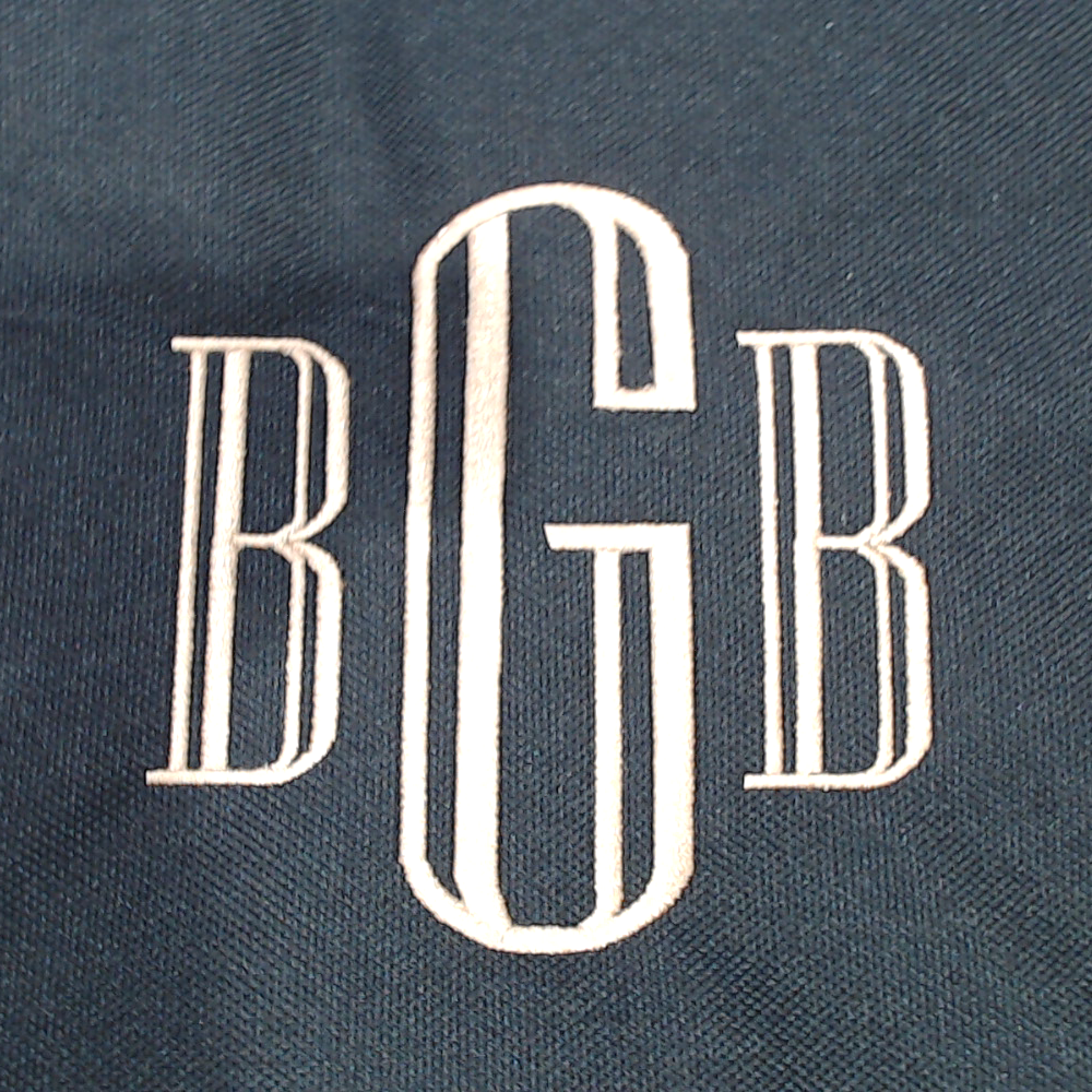 BLOOPER BAG: Monogrammed Weekend Bag