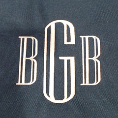 BLOOPER BAG: Monogrammed Weekend Bag
