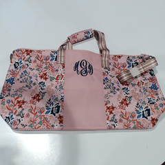 BLOOPER BAG: Monogrammed Weekend Bag