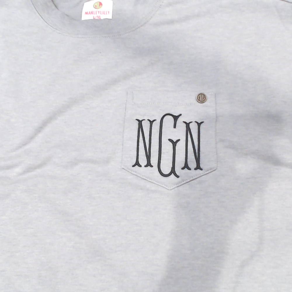 BLOOPER CLOTHING: Monogrammed Crewneck Sweatshirt