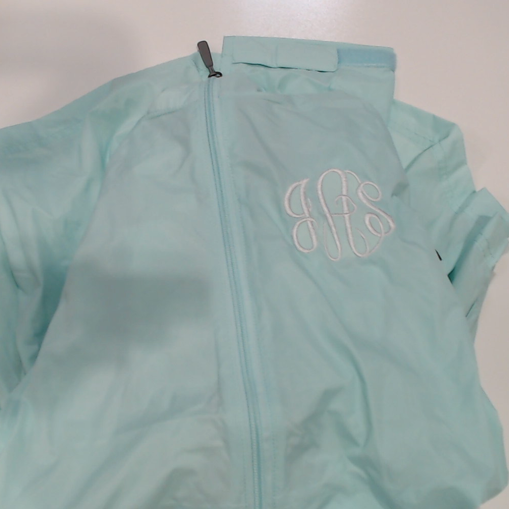 BLOOPER CLOTHING: Monogrammed Lightweight Rain Jacket