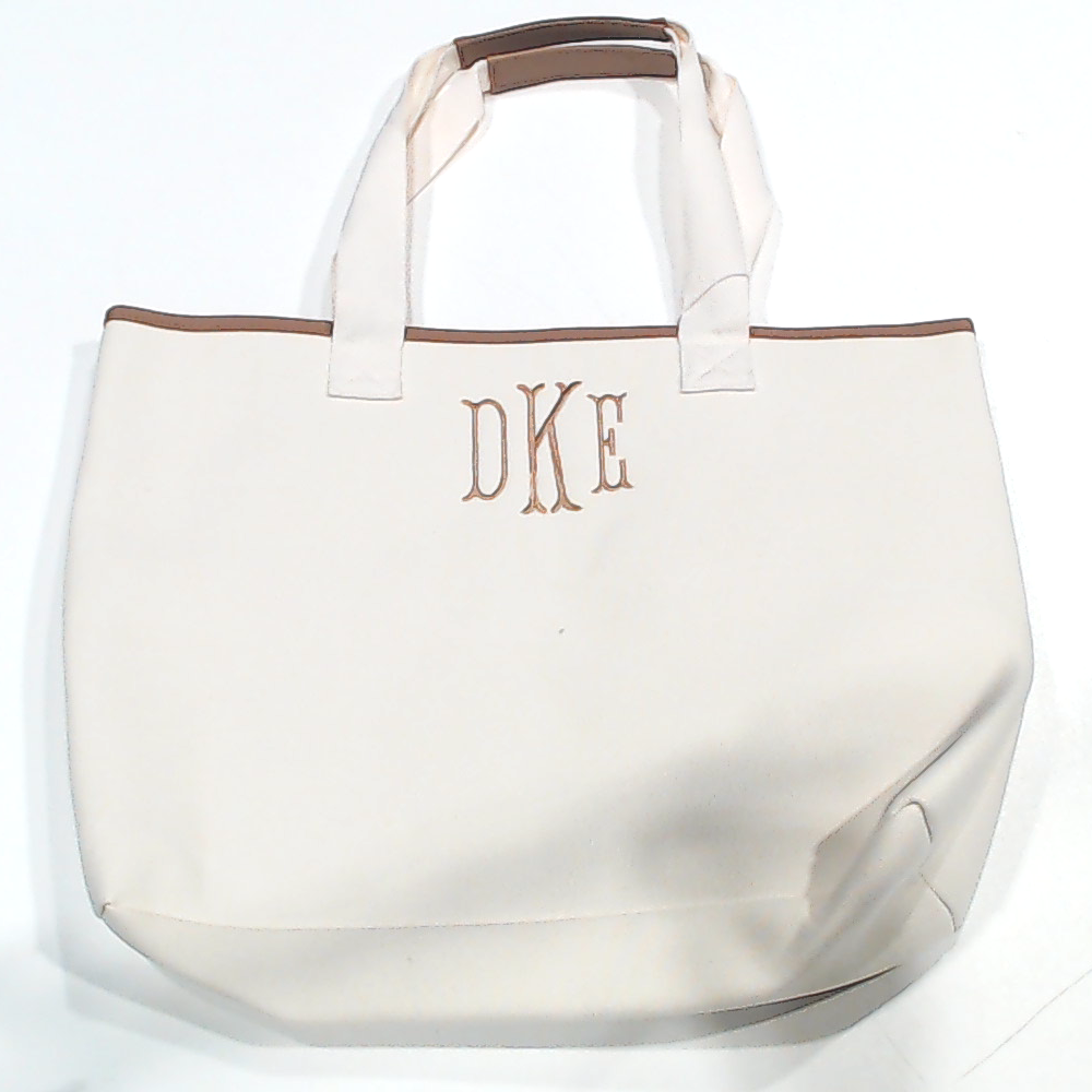BLOOPER BAG: Monogrammed Tote Bag