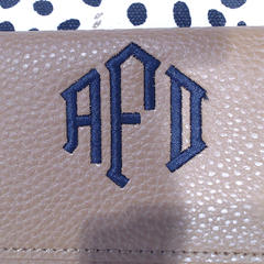 BLOOPER ACCESSORY: Monogrammed Phone Wallet Wristlet