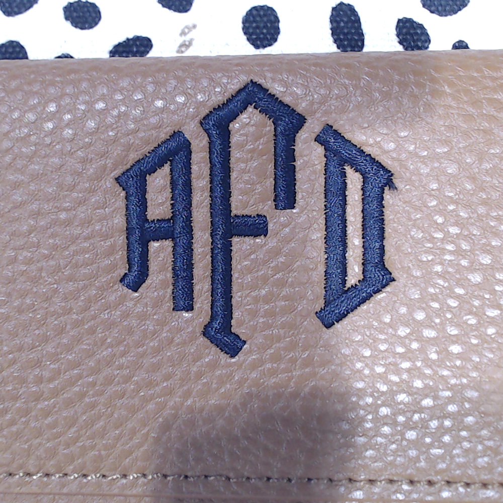 BLOOPER ACCESSORY: Monogrammed Phone Wallet Wristlet