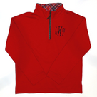 BLOOPER KIDS: Monogrammed Kids Quarter Zip Sweatshirt