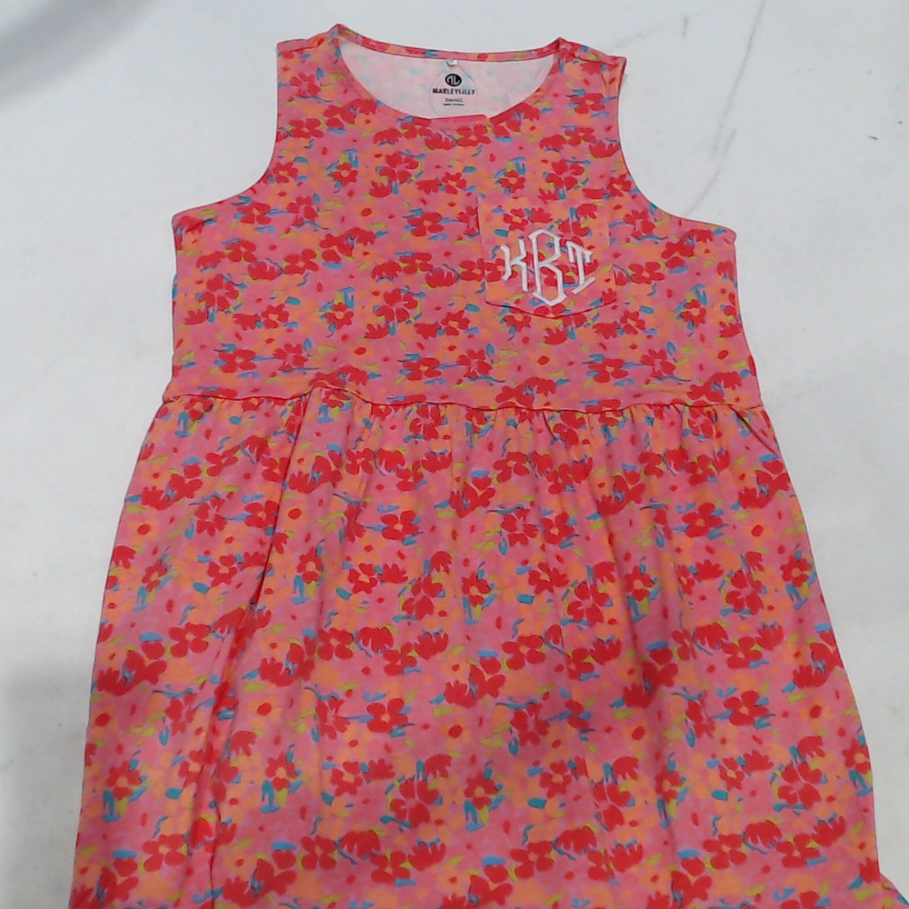 BLOOPER CLOTHING: Monogrammed Tank Midi Dress
