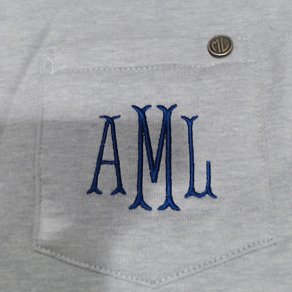 BLOOPER CLOTHING: Monogrammed Crewneck Sweatshirt