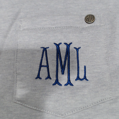 BLOOPER CLOTHING: Monogrammed Crewneck Sweatshirt