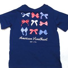 BLOOPER KIDS: Monogrammed Kids America T-Shirt