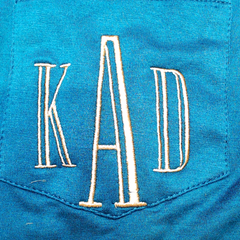 BLOOPER CLOTHING: Monogrammed Tunic Shirt
