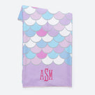 Monogrammed Kids Beach Towel | Mermaid Magic