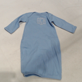 BLOOPER KIDS: Monogrammed Baby Layette Gown