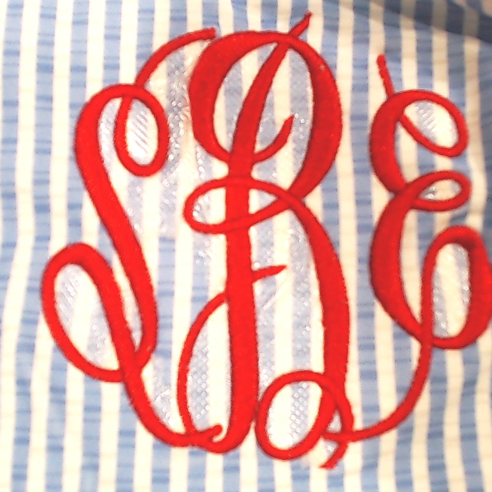 BLOOPER SWIM: Monogrammed Ruched Tankini