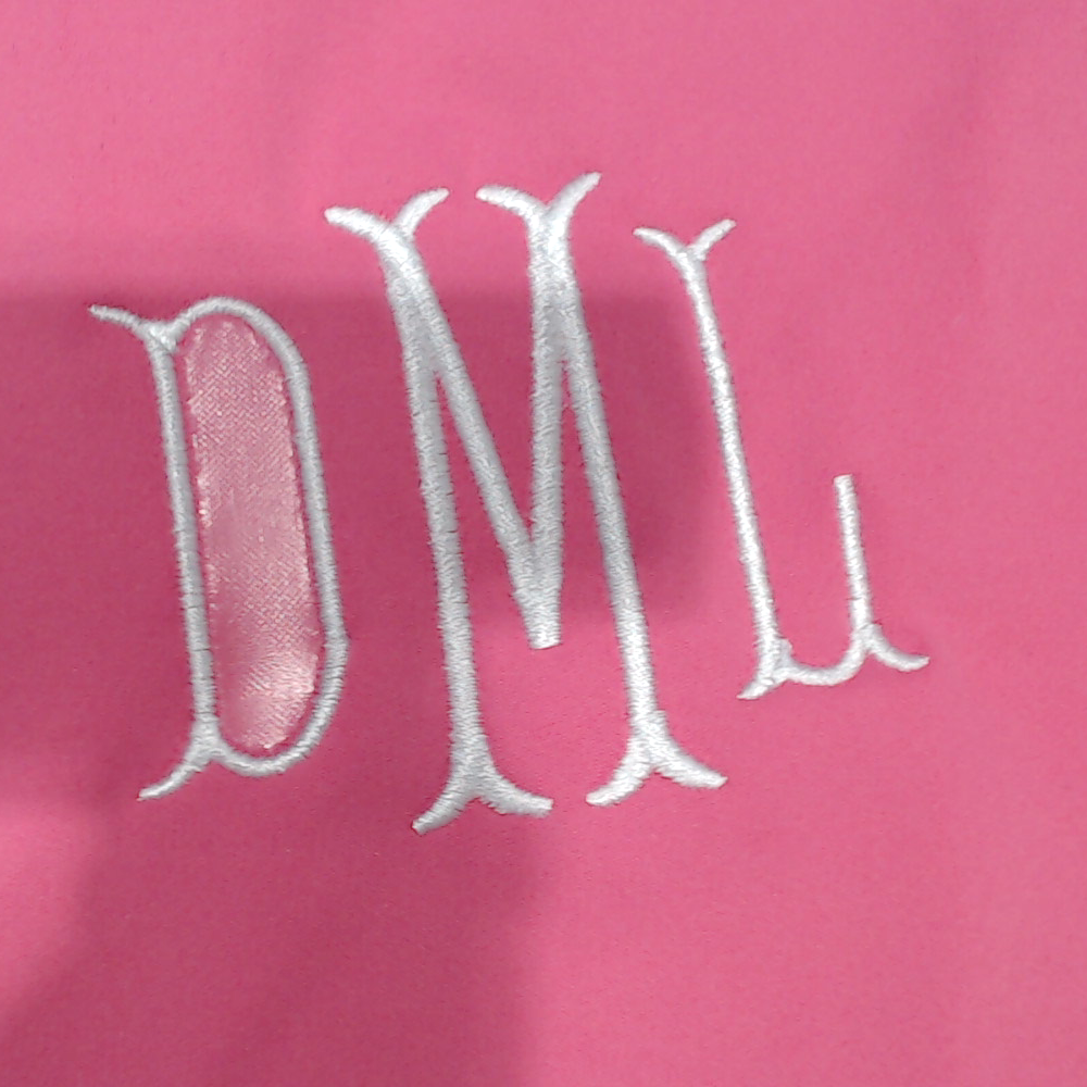 BLOOPER KIDS: Monogrammed Girls Scallop Dress