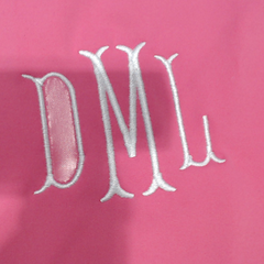 BLOOPER KIDS: Monogrammed Girls Scallop Dress