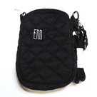 BLOOPER BAG: Monogrammed Quilted Phone Crossbody