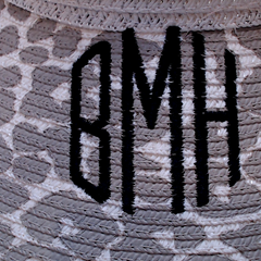 BLOOPER ACCESSORY: Monogrammed Packable Straw Visor