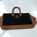BLOOPER BAG: Monogrammed Upscale Weekender