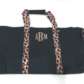 BLOOPER BAG: Monogrammed Weekend Bag