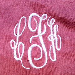 BLOOPER KIDS: Monogrammed Baby Long Sleeve Bodysuit