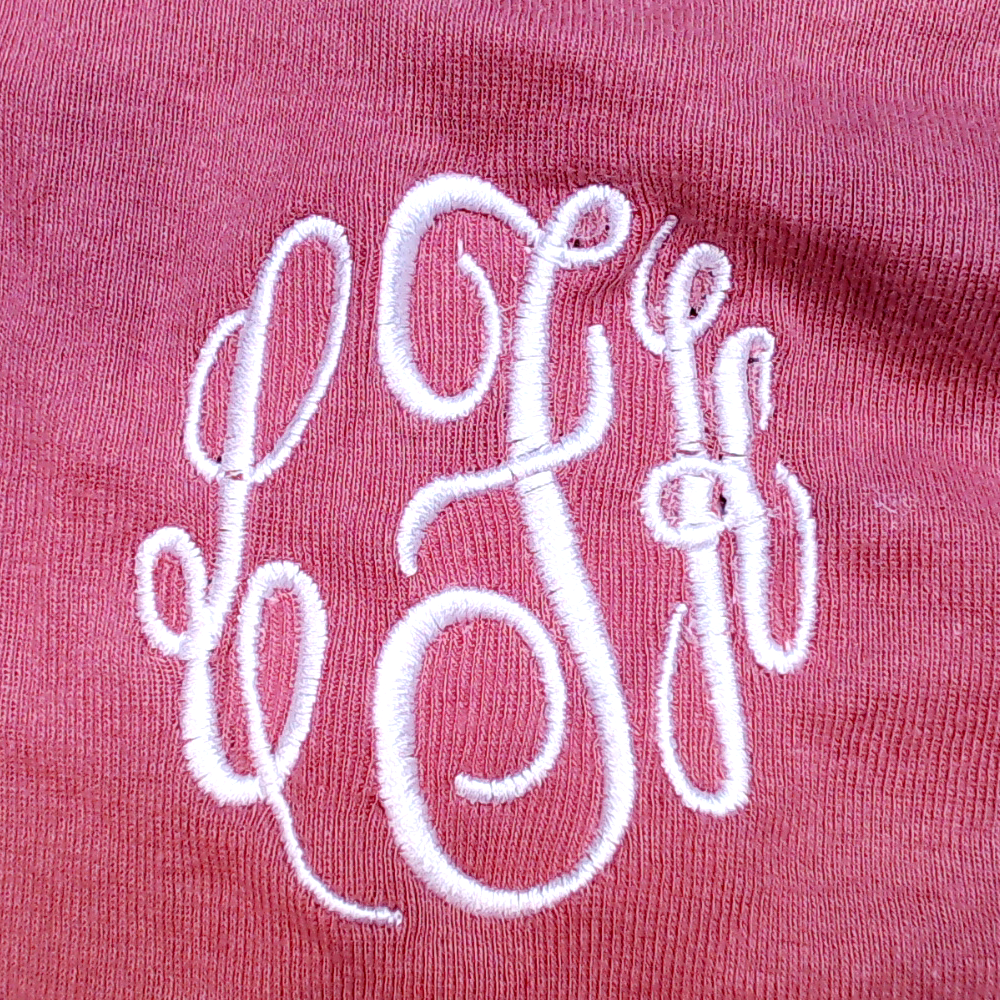 BLOOPER KIDS: Monogrammed Baby Long Sleeve Bodysuit