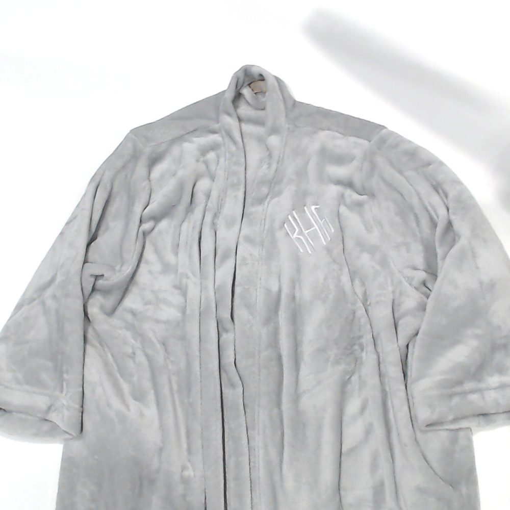 BLOOPER CLOTHING: Monogrammed Full Length Plush Robe