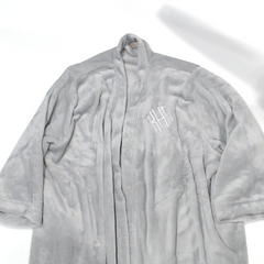 BLOOPER CLOTHING: Monogrammed Full Length Plush Robe