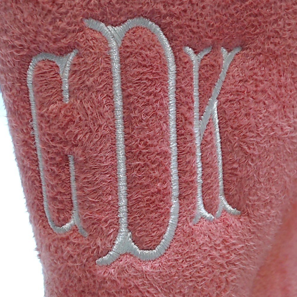 BLOOPER KIDS: Monogrammed Kids Sherpa Tie Booties