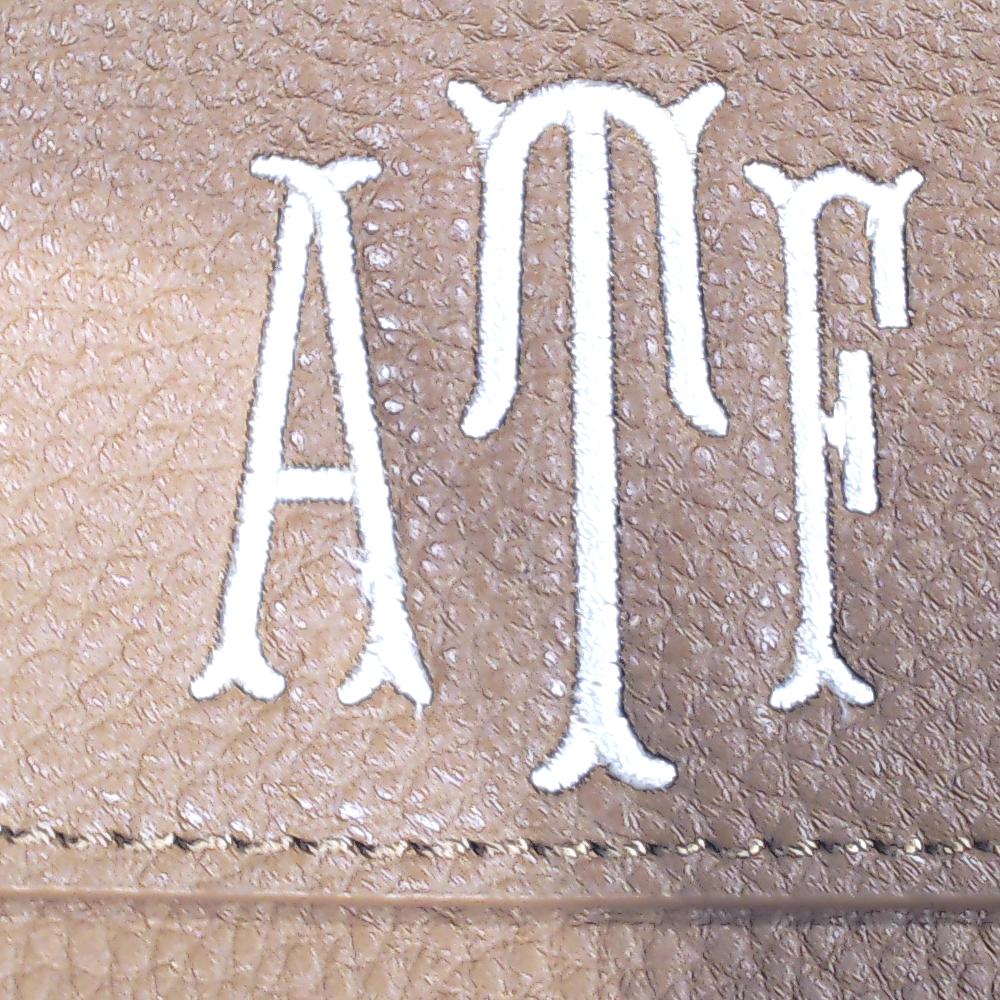 BLOOPER BAG: Monogrammed Phone Wallet Wristlet