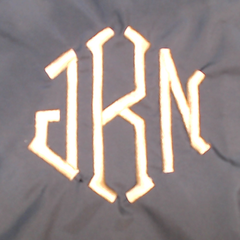 BLOOPER CLOTHING: Monogrammed Rain Jacket