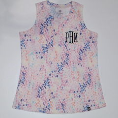 BLOOPER CLOTHING: Monogrammed Tie Dye Tank Top