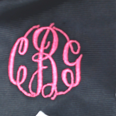 BLOOPER ACCESSORY: Monogrammed Girls Hair Bow