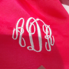 BLOOPER KIDS: Monogrammed Girls Hair Bow