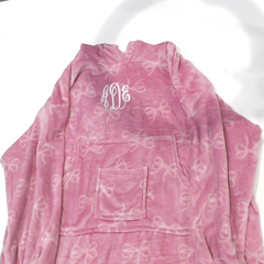 BLOOPER CLOTHING: Monogrammed XL Blanket Hoodie - Promotional